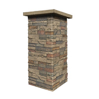 DURANGO SQUARE COLUMN WRAP- MULTI COLOR