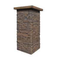 DURANGO SQUARE COLUMN WRAP- SOLID COLOR