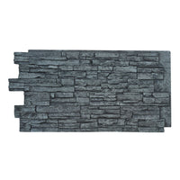 ALPINE FAUX DEEP STACKED STONE- 24"H x 48"W