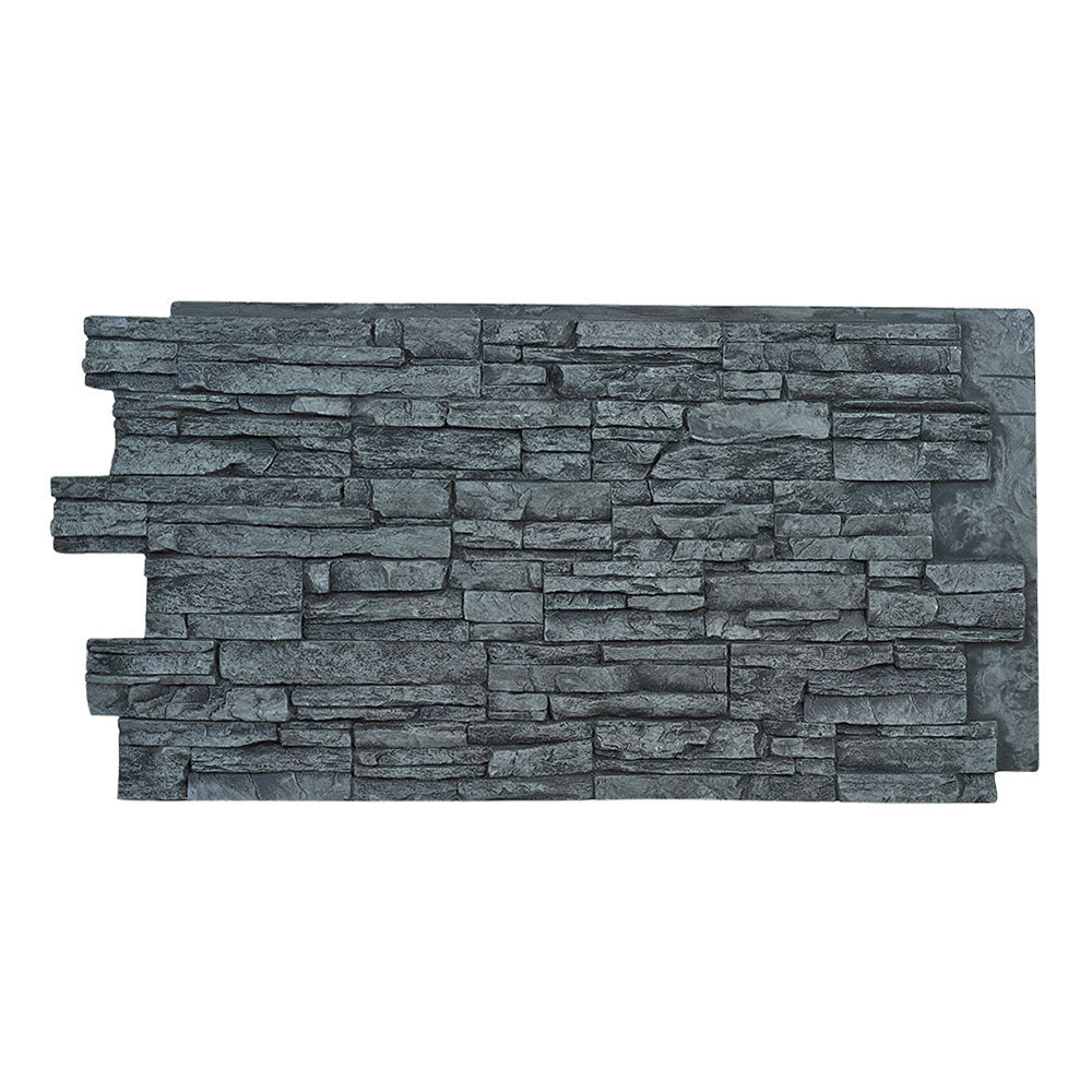 ALPINE FAUX DEEP STACKED STONE- 24"H x 48"W