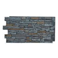 ALPINE FAUX DEEP STACKED STONE- 24"H x 48"W