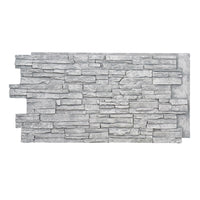 ALPINE FAUX DEEP STACKED STONE- 24"H x 48"W
