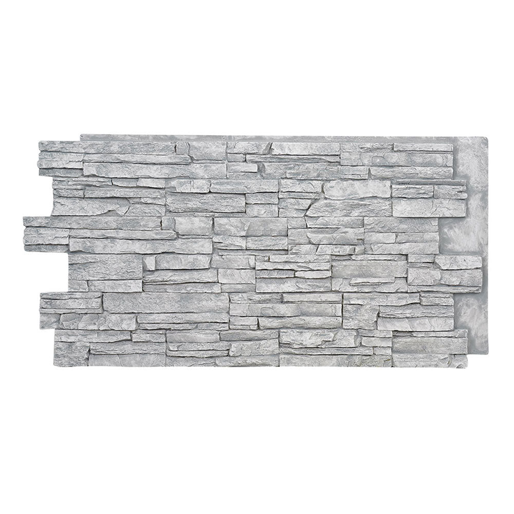 ALPINE FAUX DEEP STACKED STONE- 24"H x 48"W
