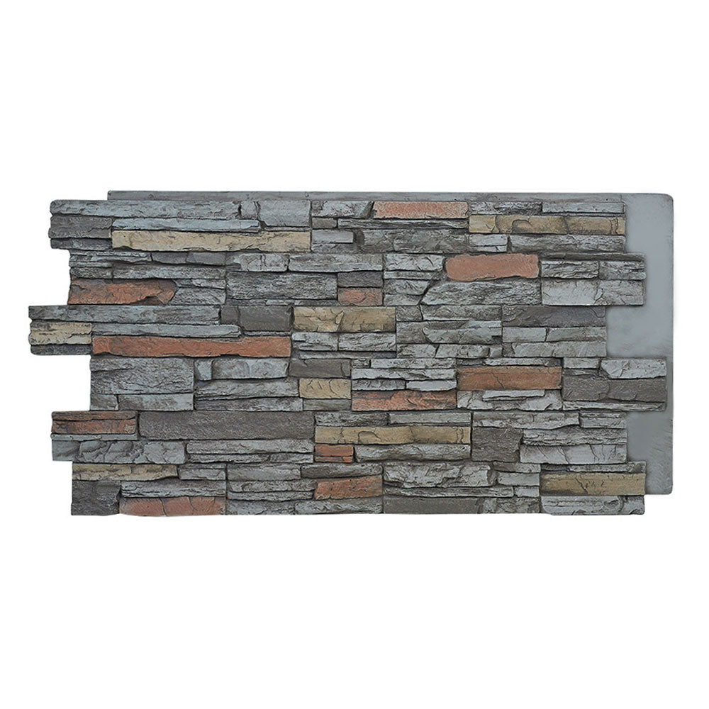 ALPINE FAUX DEEP STACKED STONE- 24"H x 48"W