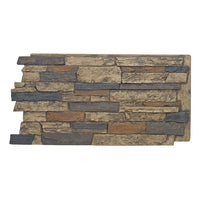 BRIGHTON WIDE STACKED STONE- 24"H x 48"W