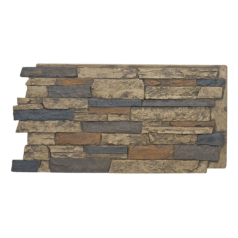 BRIGHTON WIDE STACKED STONE- 24"H x 48"W