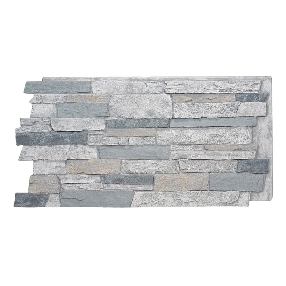 BRIGHTON WIDE STACKED STONE- 24"H x 48"W