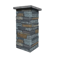 BRIGHTON SQUARE COLUMN WRAP- MULTI COLOR