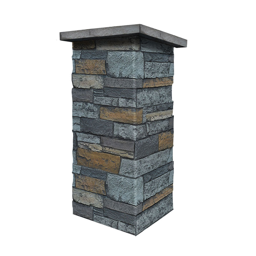 BRIGHTON SQUARE COLUMN WRAP- MULTI COLOR