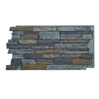BRIGHTON WIDE STACKED STONE- 24"H x 48"W