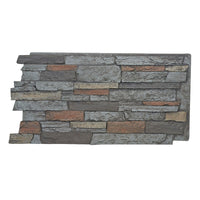 BRIGHTON WIDE STACKED STONE- 24"H x 48"W