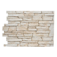 BRECKINRIDGE DEEP WIDE STACKED STONE- 36"H x 48"W
