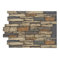 BRECKINRIDGE DEEP WIDE STACKED STONE- 36"H x 48"W