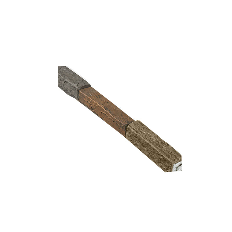 FLAT STACKED LEDGE - 2.5” x 2.5” x 48"L
