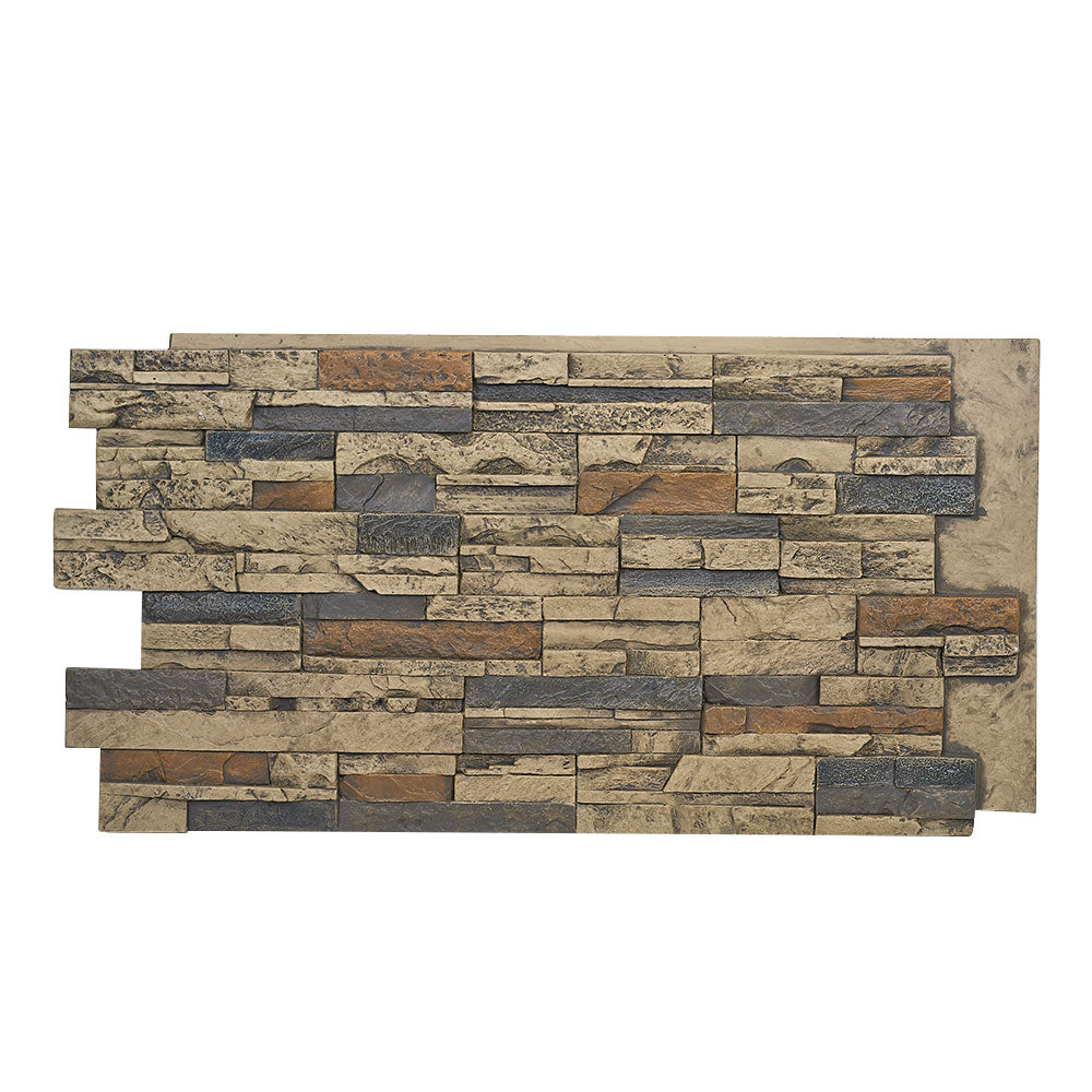 DURANGO FAUX STACKED STONE- 24"H x 48"W