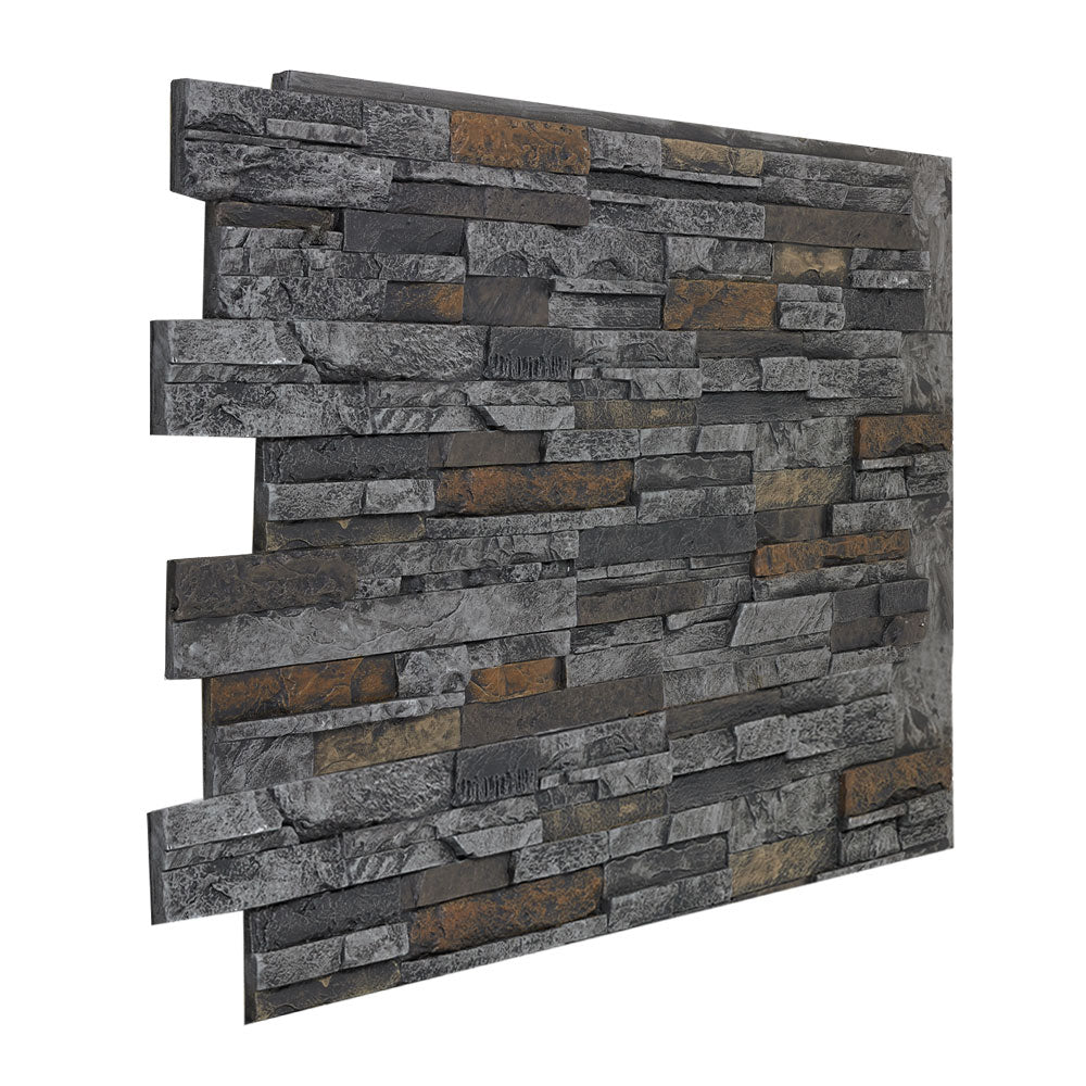 DURANGO FAUX STACKED STONE- 36"H x 48"W