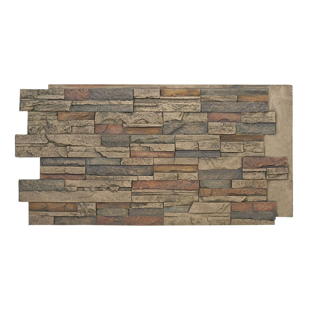 DURANGO FAUX STACKED STONE- 24"H x 48"W