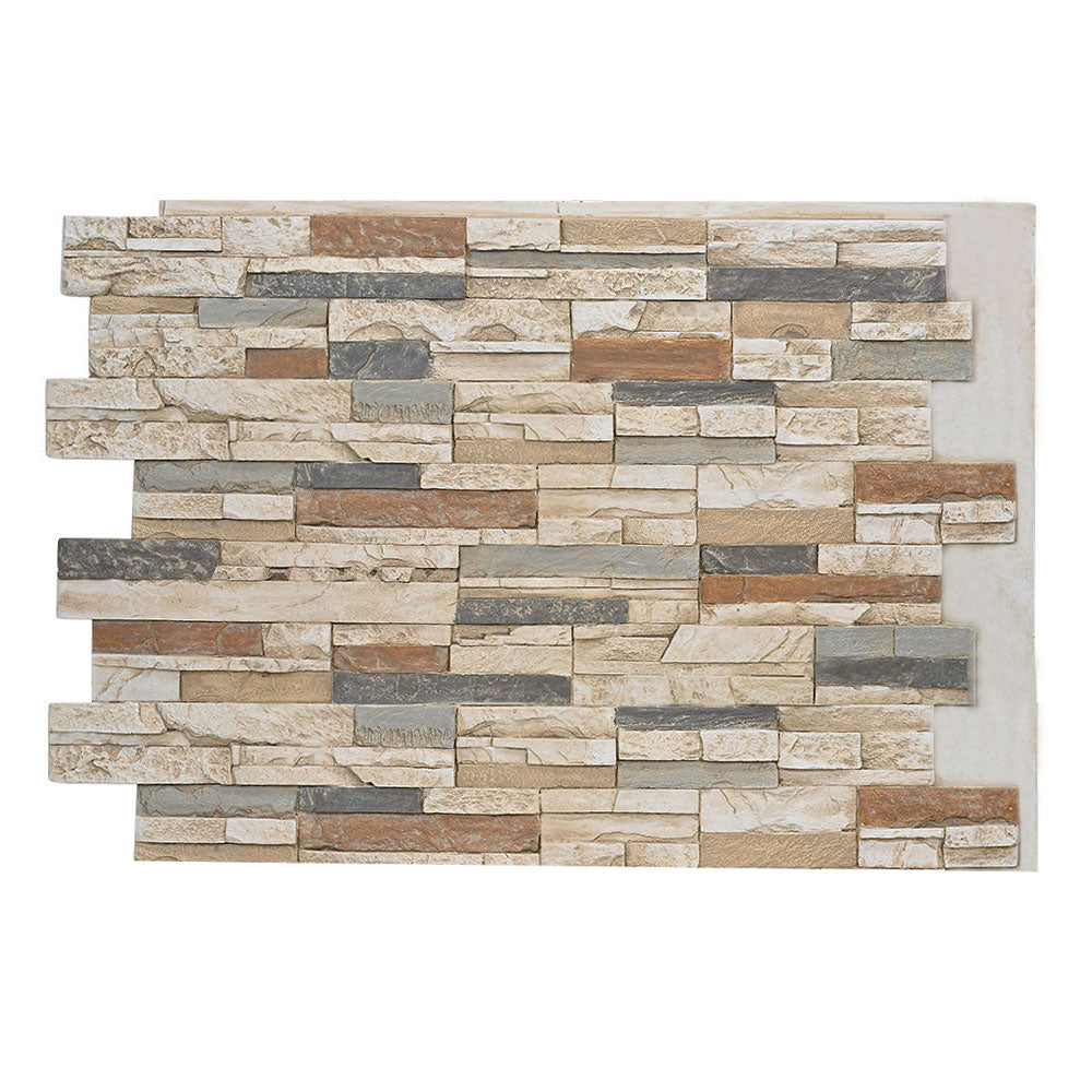 DURANGO FAUX STACKED STONE- 36"H x 48"W