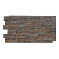 DURANGO FAUX STACKED STONE- 24"H x 48"W