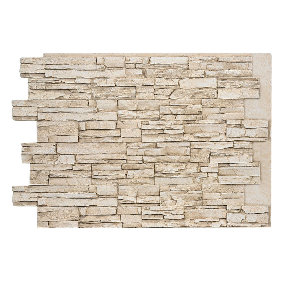 ALPINE FAUX DEEP STACKED STONE- 36"H x 48"W