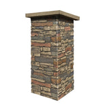 ALPINE SQUARE COLUMN WRAP- MULTI COLOR