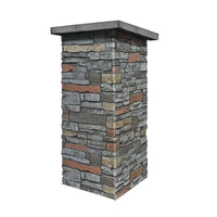 ALPINE SQUARE COLUMN WRAP- MULTI COLOR