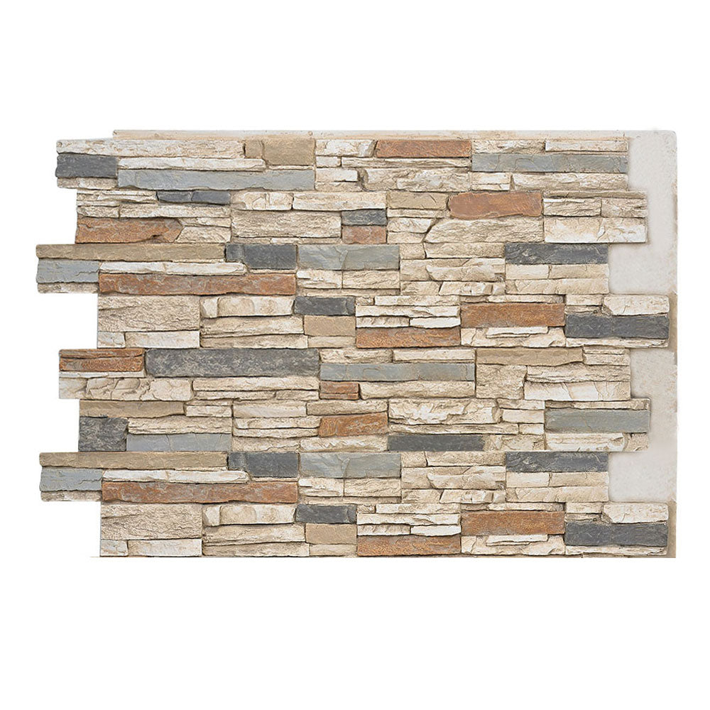 ALPINE FAUX DEEP STACKED STONE- 36"H x 48"W