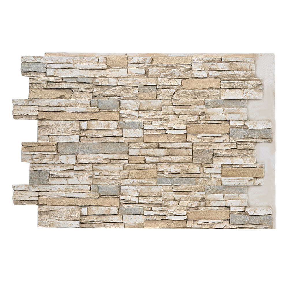 ALPINE FAUX DEEP STACKED STONE- 36"H x 48"W