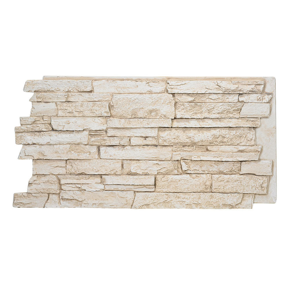 BRIGHTON WIDE STACKED STONE- 24"H x 48"W