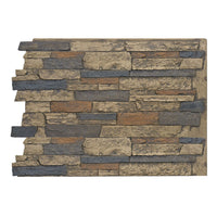 BRIGHTON WIDE STACKED STONE- 36"H x 48"W