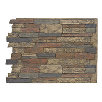 BRIGHTON WIDE STACKED STONE- 36"H x 48"W