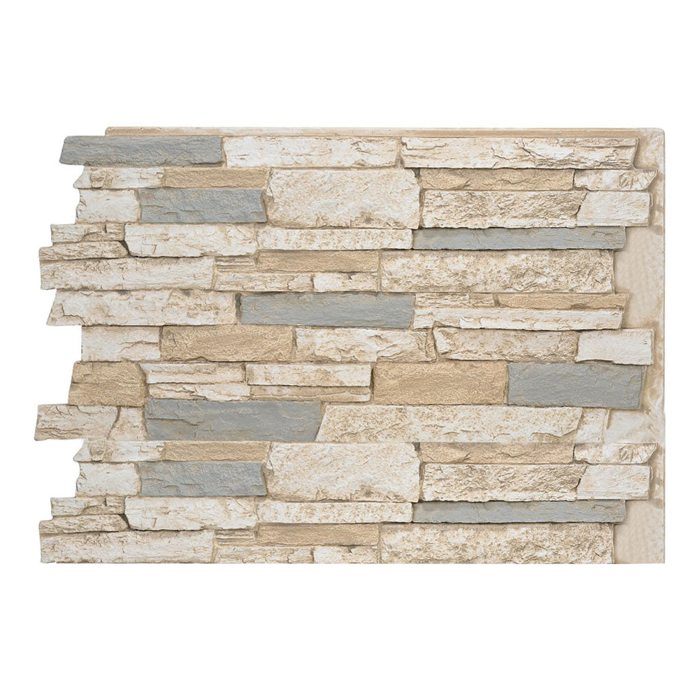 BRIGHTON WIDE STACKED STONE- 36"H x 48"W