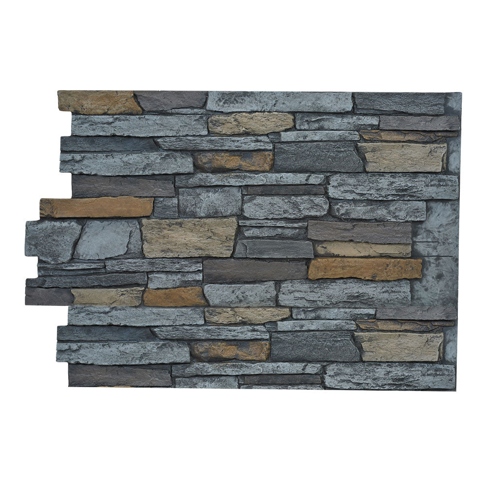 BRECKINRIDGE DEEP WIDE STACKED STONE- 36"H x 48"W