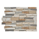 BRECKINRIDGE DEEP WIDE STACKED STONE- 36"H x 48"W