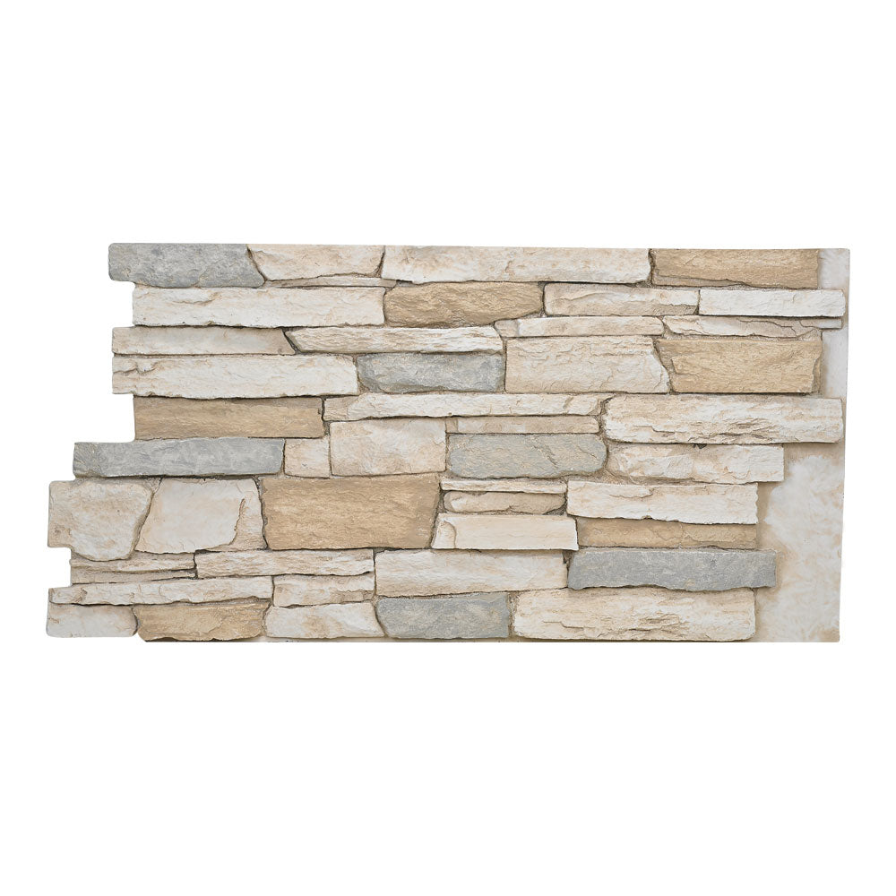 BRECKINRIDGE DEEP WIDE STACKED STONE- 24"H x 48"W