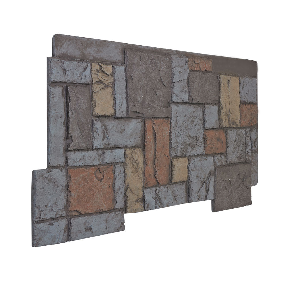 JAGGED CASTLE STONE WALL PANEL- 24"H