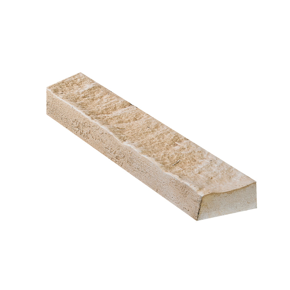 FLAT STONE TRIM - 3.75”W x 2”H x 48"L