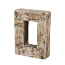 UNIVERSAL OUTLET BLOCK W/HOLE - 8”H x 6”W x 2"D