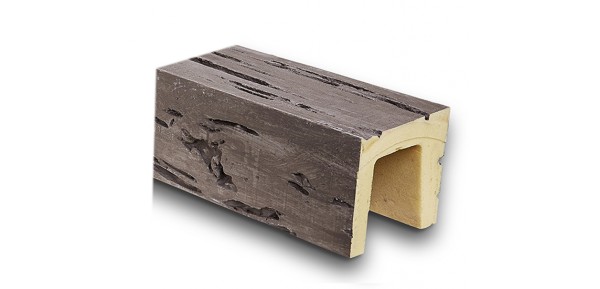 PECKY CYPRESS BEAM-SAMPLE-8"W X 12"L (FREE SAMPLE, SEND BACK WITH PREPAID RETURN LABEL FOR $25 REFUND)
